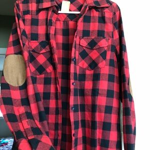 Flannel button up